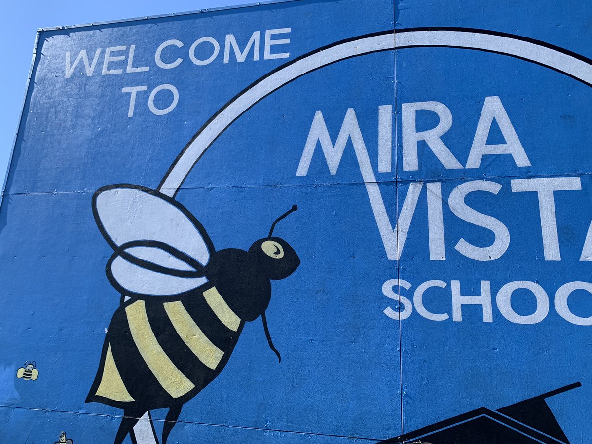 KiraWalsh16's tweet photo. MV will be open 3-6pm tomorrow, Thursday for tablet and material pick up. Please come to top circle and call for a curb side delivery! @MiraVistaSchool #mvbees #thehive #learningathome https://t.co/PmPFLN8Kkj