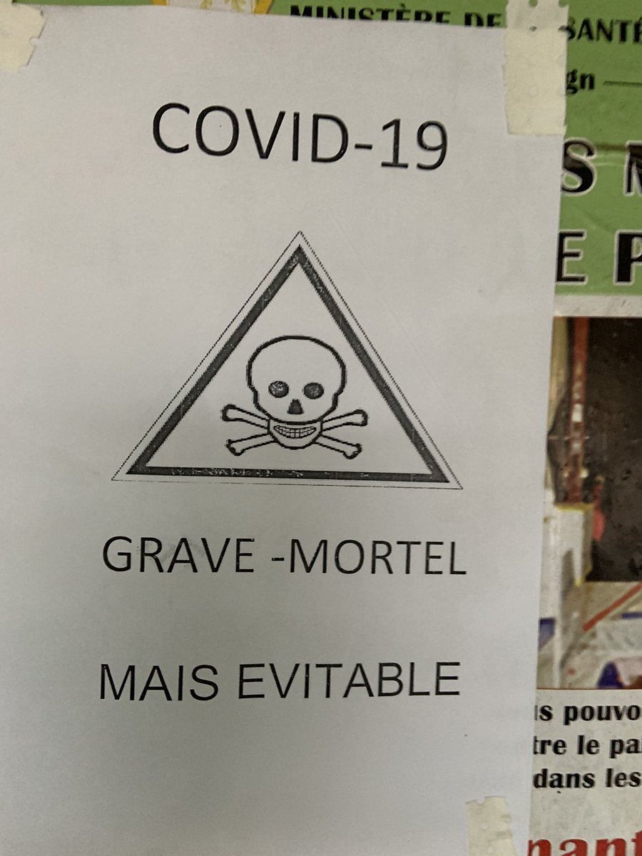 ODDGuinee's tweet photo. La rigueur dans la pratique élémentaire des règles d’hygiène, l’évitement du contact rapproché des cas peut nous éviter  le #COVID19 donc tout personnel de santé a l’obligation de suivre ce cheminement afin de minimiser à maximum les contaminations #bernardcoushner https://t.co/6JNQbBFiPz
