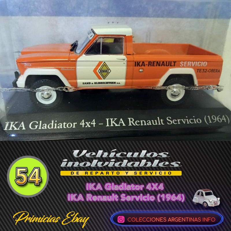 ColeccionArgInf's tweet photo. Anticipo Ebay del nro.54 de REPARTO Y SERVICIO.
Antes sólo en Colecciones Argentinas Info.
.
#repartoyservicio #salvat #ika #gladiator #ikagladiator #renault #renaultservicio #colecciones #primicia #argentinacollection #Jeep #ikarenault https://t.co/E0EWalhQSK
