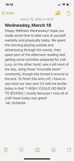 CunninghamPark's tweet photo. Joel Schlenke CPESMrSchlenke : RT CPESMrSchlenke: Got one email back from yesterday, can we make it (at least) two for today?? #writemeback https://t.co/tOvViSJI7C (via Twitter https://t.co/R8Yt6EOMV3) #CPESbelieves https://t.co/qrShv7stSK