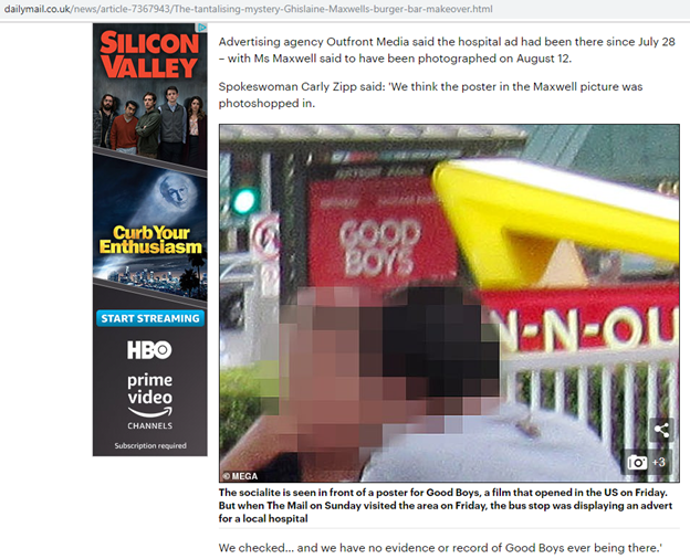7)The advertising company confirms the Good Boys poster was photoshopped into the pictureWhy?