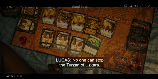 14)There was a strange yet very prominent reference to these cards in the movie Good Boys