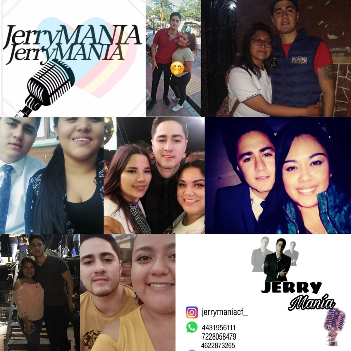 CfJerrymania's tweet photo. Ser Fan es muy bonito pero se TU FAN es maravilloso, eres un ser humano inigualable... 🎤 Déjanos ser tus compañeras en este largo viaje que se llama vida ❤️ @JerryCorrales1  #Adictiva #Escondidos #30Aniversario https://t.co/Lmpt061DV0
