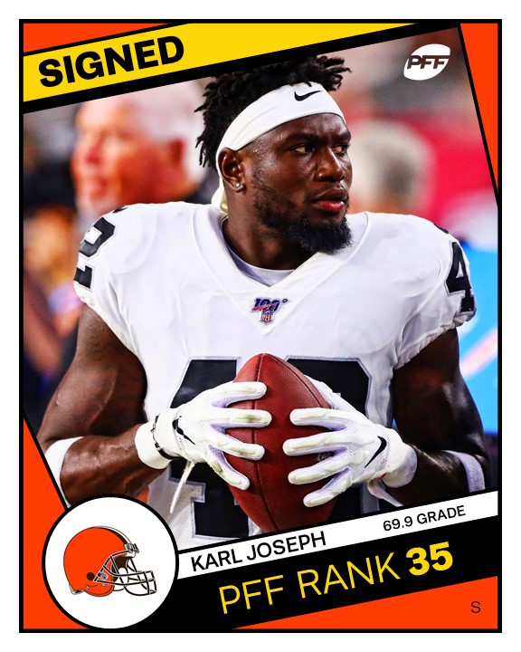 karl joseph browns jersey