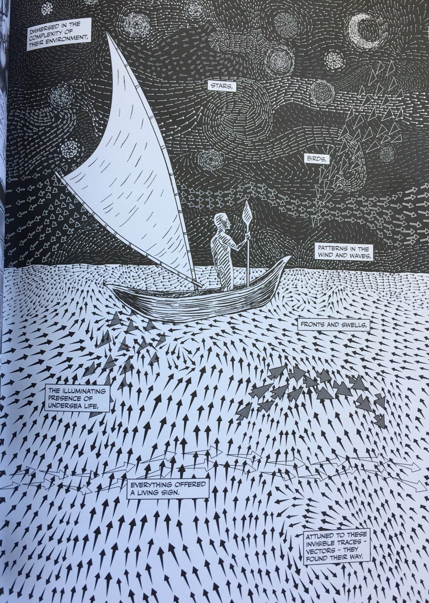 It was also an exercise in wayfinding. As Sousanis says in Unflattening, “Everything offered a living sign. Attuned to the invisible traces...they found their way.”And the “way” we were concerned w here was a “way beyond the confines of ‘how it is...’”