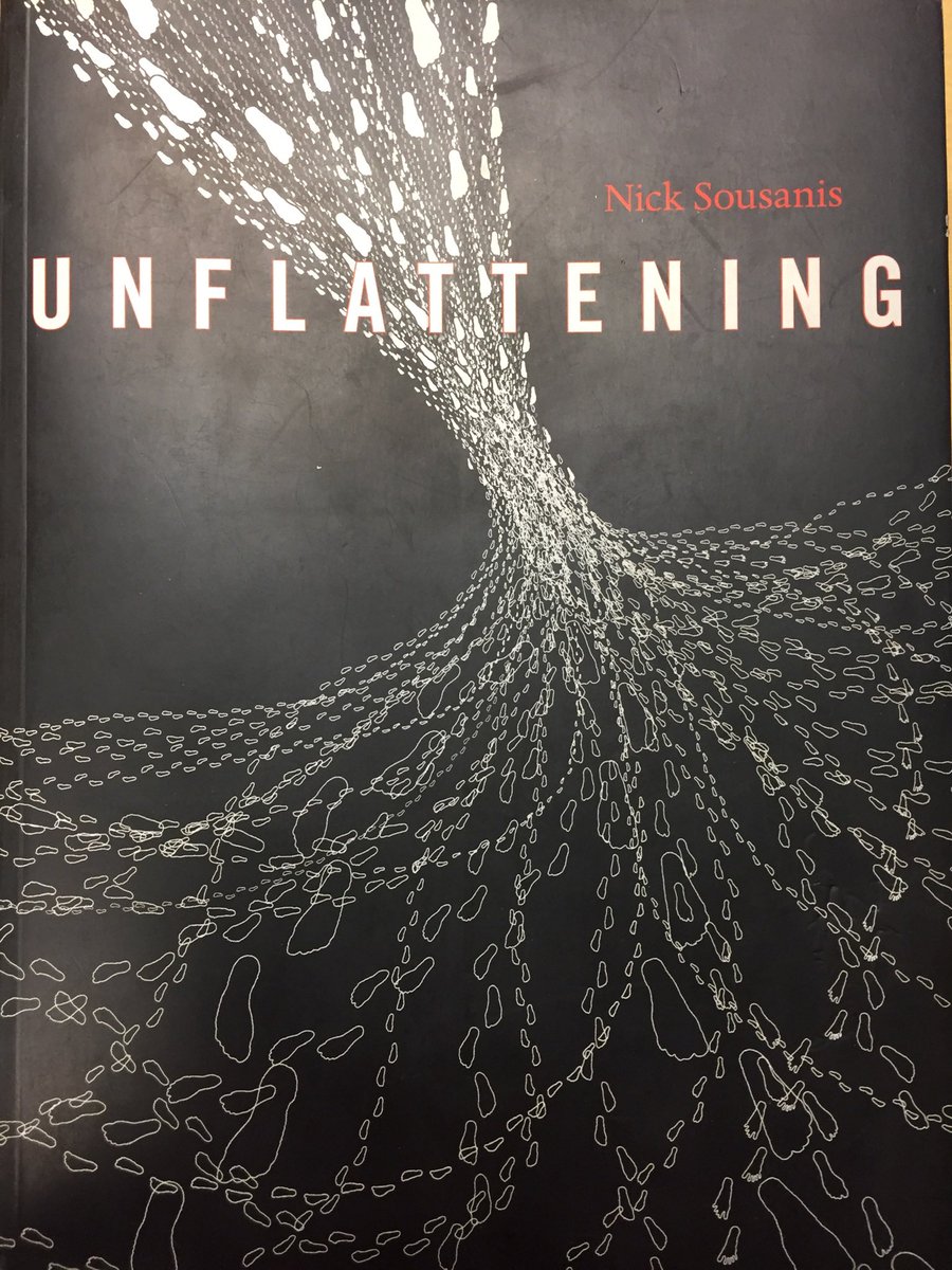 It was also an exercise in wayfinding. As Sousanis says in Unflattening, “Everything offered a living sign. Attuned to the invisible traces...they found their way.”And the “way” we were concerned w here was a “way beyond the confines of ‘how it is...’”