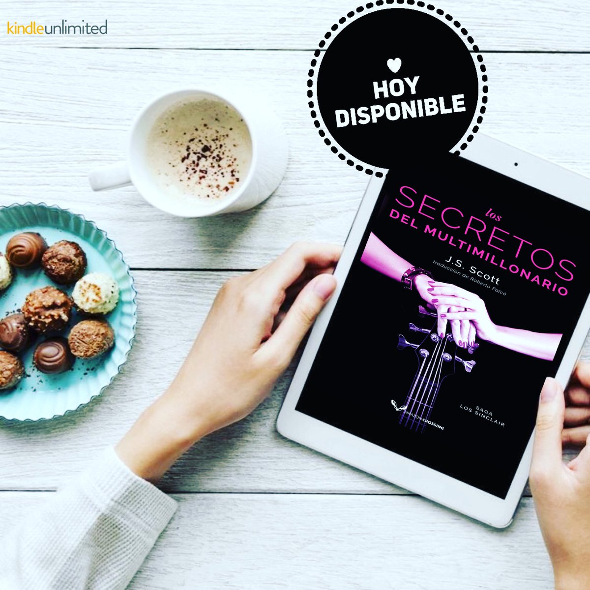JSScott_hola's tweet photo. GRAN LANZAMIENTO! 
Los Secretos del Multimillonario 
Saga Los Sinclair libro #6

México https://t.co/GpmO9ajpo5
España https://t.co/lrHzlcSNAX
Estados Unidos https://t.co/kC13sVPYIR
Canadá https://t.co/O0mUtSABOE
Reino Unido https://t.co/8dHTjY4UyZ
Kindle Unlimited. @IARTG https://t.co/pV8GqLfYCh