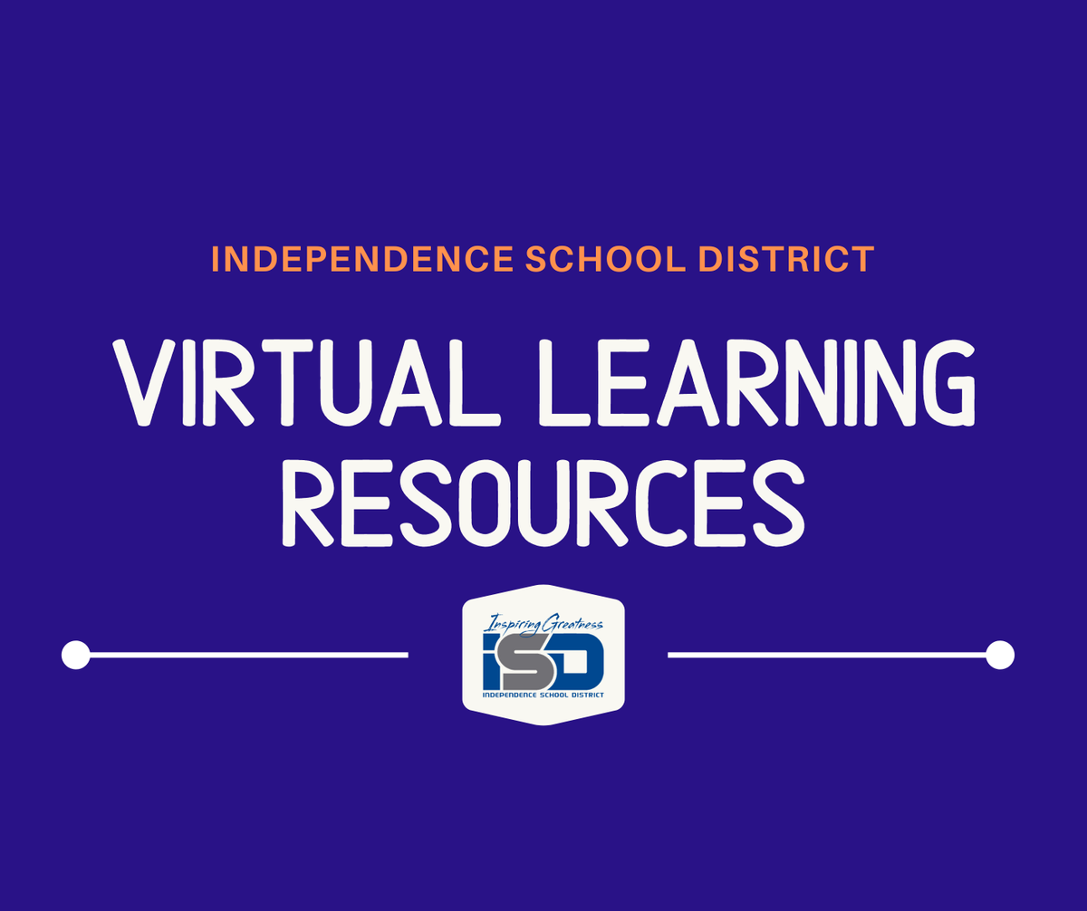 ISDSchools's tweet photo. We are extremely proud and excited to celebrate the great work of our staff on our Virtual Learning Resources. We will continue to add to these lessons daily.  These optional, supplemental learning opportunities can be found on our website at https://t.co/tILqKGnii7. #isdstrong https://t.co/vHbeXgkx5G