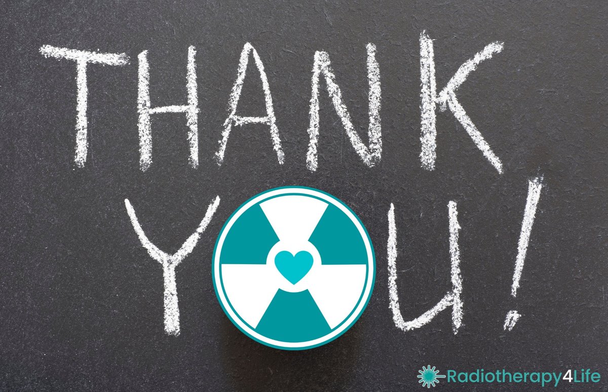 We want to say a big thank you to all the healthcare professionals and support staff working in radiotherapy at this incredibly challenging time. THANK Y☢️U!