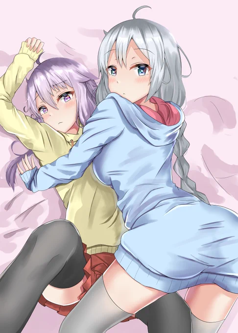 すかいはいさんの冬コミのゲストで描いたきずゆか!公開のお許しがでたので! 
