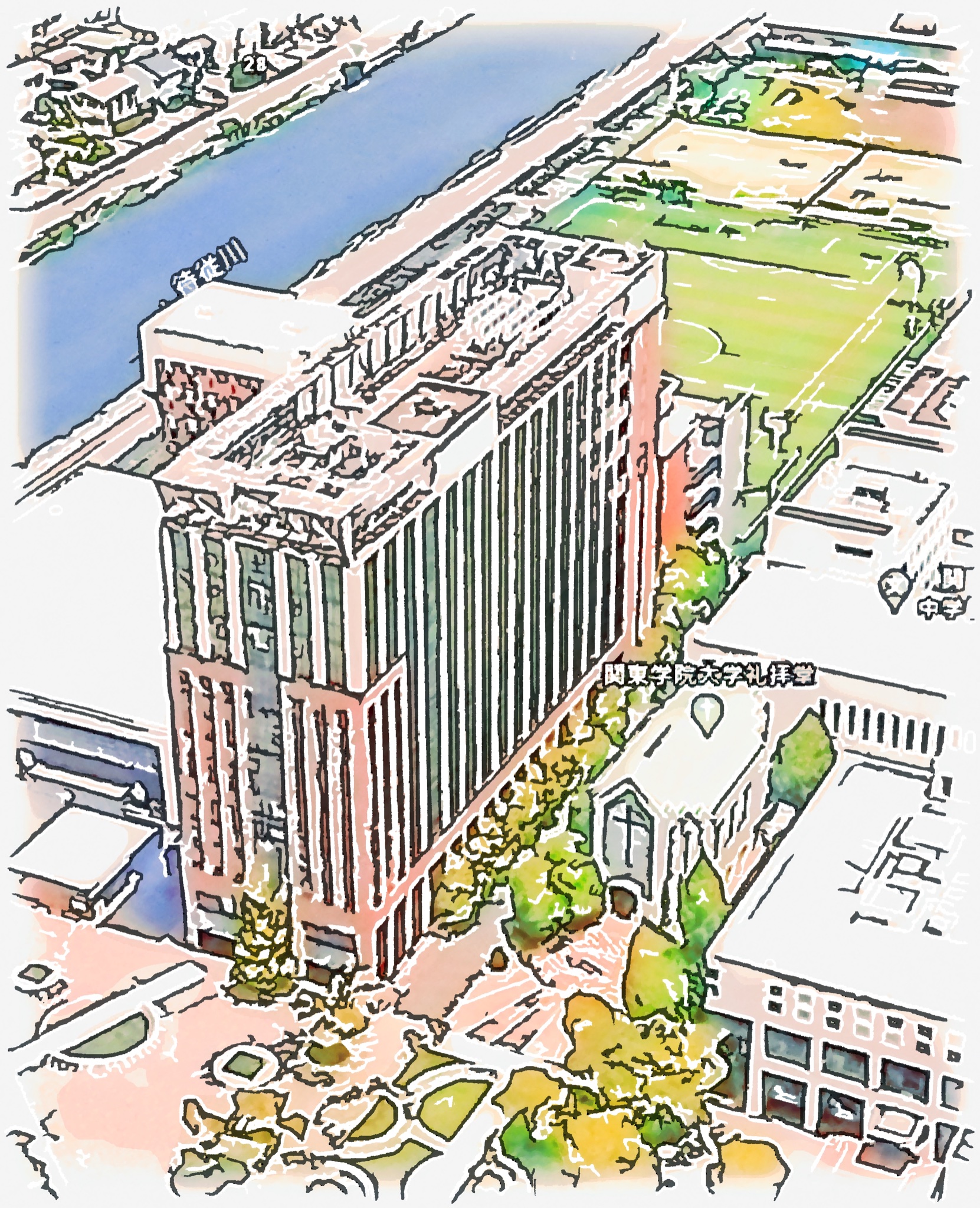 関東学院大学ヤッケ 関東学院大学 - Wikipedia
