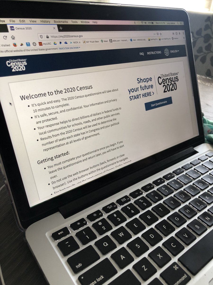 lucysalazar's tweet photo. We count! It was a great lesson for my girls to understand why it matters! #Census2020 #YouCountToo #proudtobeLBUSD https://t.co/RmrsaXqQrt