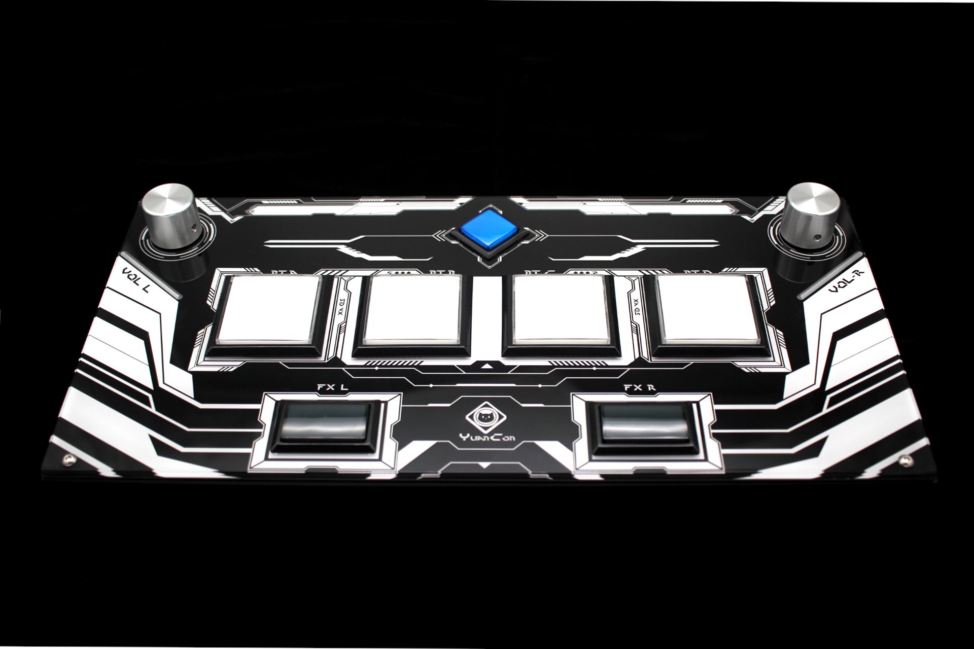 YUANCON SDVX 12 Black ボルテコントローラー PC用ゲーム YUANCON SDVX 12 Black ボルテコントローラー PC用ゲーム