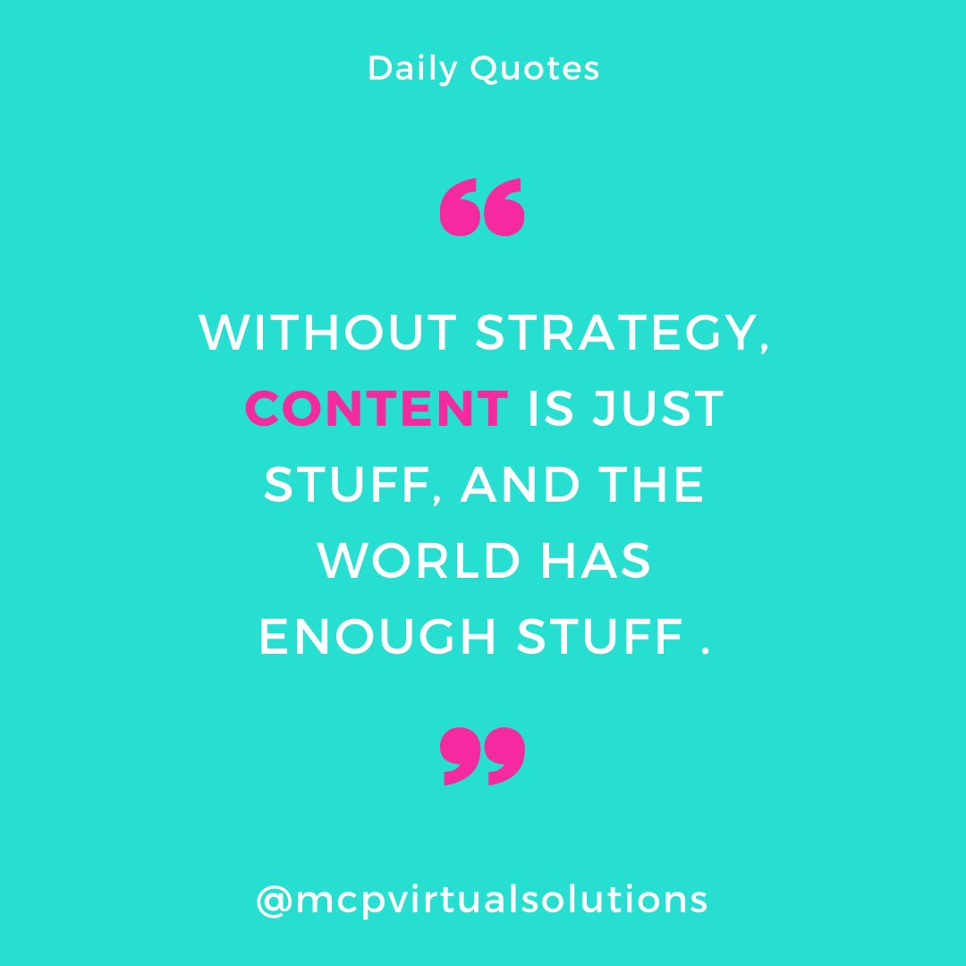 McpVsolutions's tweet photo. #contentmarketing is a king so we have to follow some rules in order to achieve #success in our #business 😊
#strategy #uniquecontent #relevantcontent #contentmarketing #socialmediamanager #virtualassistant #freelancing #freelancerlife #womaninbusiness #mcpvirtualsolutions https://t.co/fXnh3iIuuB
