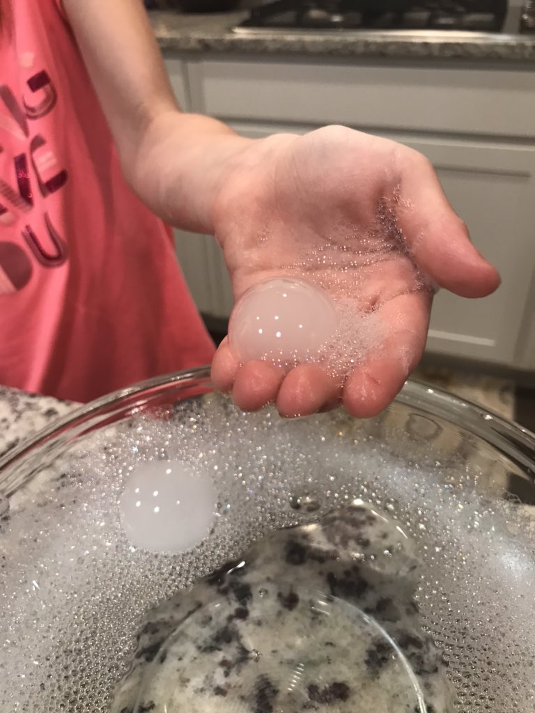drobinsonedu's tweet photo. Food delivery with dry ice meant we got to have a night of bubbly fun science experiments to learn about gases and sublimation! #remotelearninghcs #earlylearning #expectSTEM #expectexceptionalhcs @KRichter1RSE @mr_bsclass https://t.co/GwKlIiWCzS