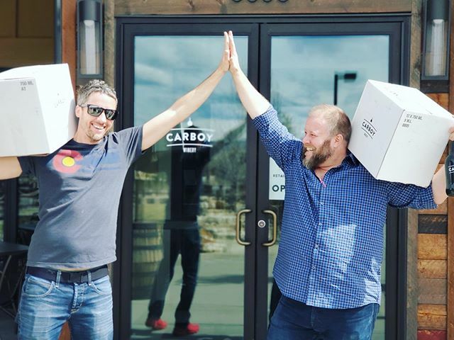 Cases for Quarantine!!! Buy 6 bottles get 1 free OR buy 12 and get 2 free!! We will even send out these two handsome fellas to deliver straight to your car! 😉
#supportlocal #drinklocal #curbsidepickup #wegotthiscolorado ift.tt/393goaC