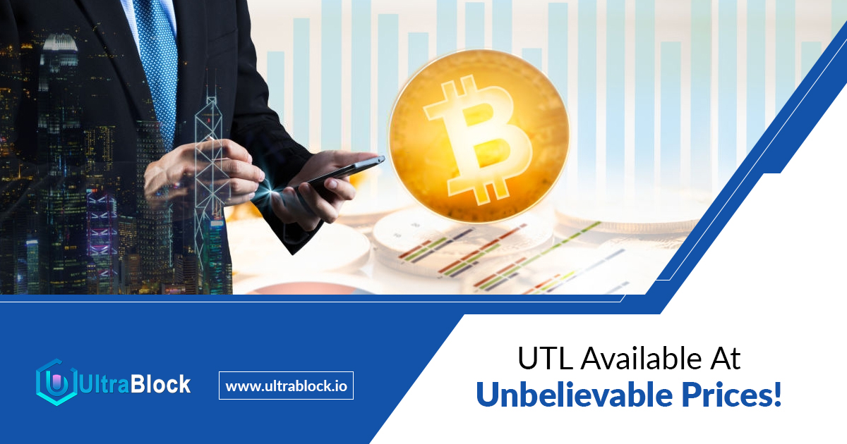 ultra_block's tweet photo. Get UTL tokens at an unbeatable price. During the #UltraBlock Seed Sale, 300 million UTL #tokens will be sold for an exclusive price of $0.00079 only! Hurry up as this is the best chance to buy the utility-rich UTL token! 

Purchase your tokens here, https://t.co/FGwjo3orbr. https://t.co/DwPc4zQuuI
