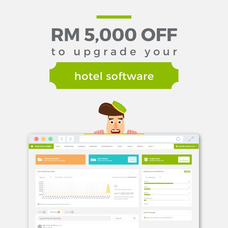 jeeshenlee's tweet photo. Hola~ Malaysia Hotel Grant (up to RM 5,000)
https://t.co/dza9EXIOjJ
#DigitalAdoption #Budget2020 #Softinn #hotel #SME https://t.co/GIg4WJGG0M