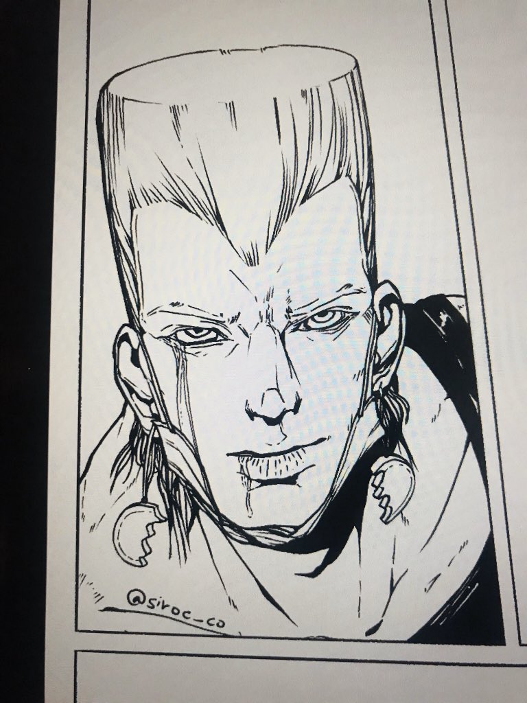 after a good week and a half of medical issues + dealing w school workload i can go back to drawing for a while. gonna do a weird panel redraw type thing to get myself back on track :^)

#jjba #jjbafanart #polnareff 