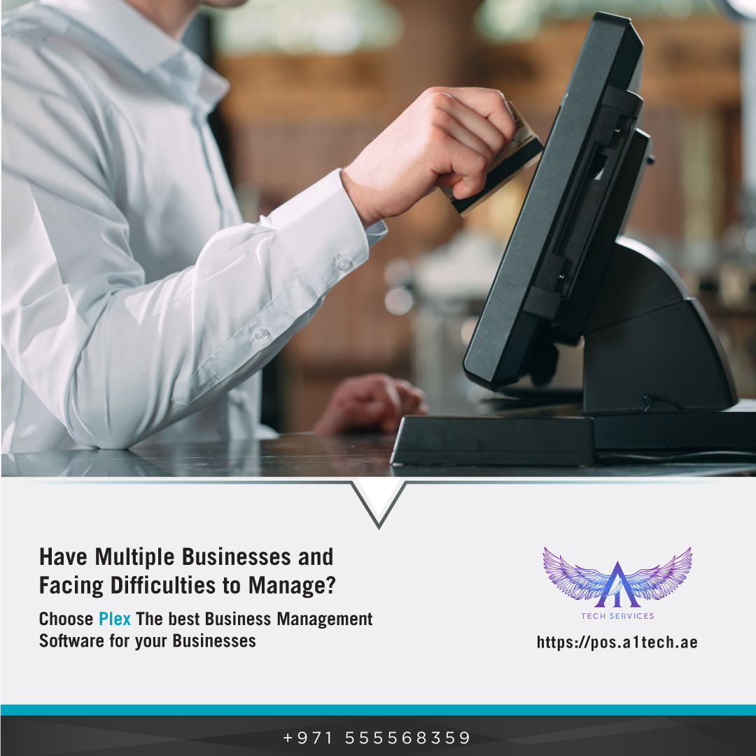 A1TechServices1's tweet image. Have Multiple Businesses and Facing Difficulties to Manage?
Choose Plex The Best Business Management Software for your Business
Visit us: pos.a1tech.ae
#A1tech #techsolutions #Aonetech #Inventory #Stock #storemanagement #businessmanagement #report #management #dubai