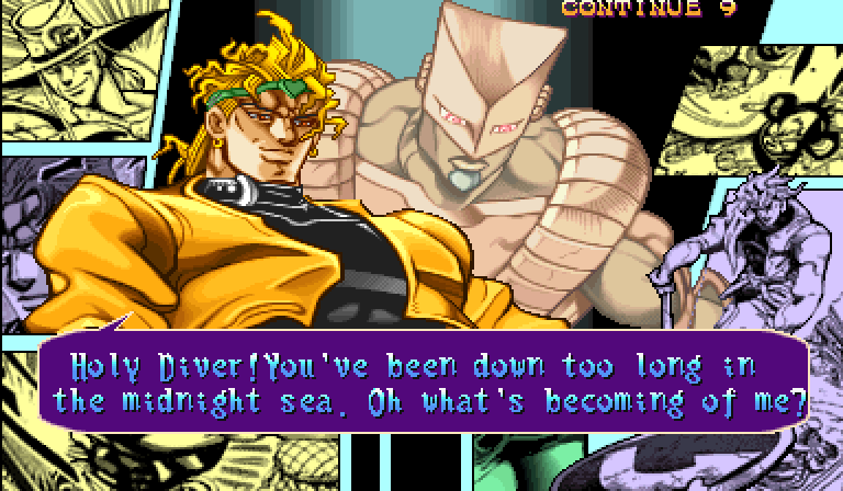 Jojo's Bizarre Arcade Game 