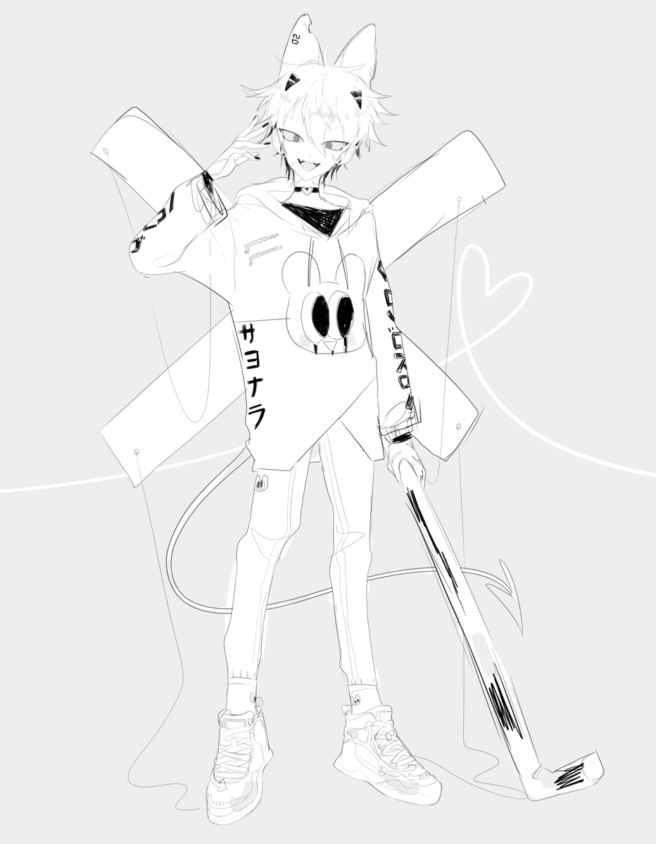 Working on something exciting!! He's an upcoming oc for something, woo!! 