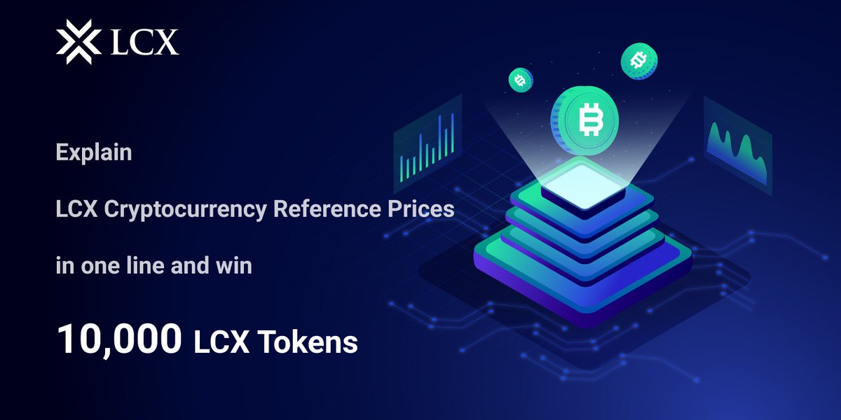 Dear  #LCX CommunityHere is Contest No. 3 for you to win 10,000 Tokens Explain  #LCX  #Cryptocurrency  #Reference  #Prices in the next 24 hrs.LIKE/RETWEET this tweet and put your explanation in the commentsBest Explanation will get the  #prizeJoin:  https://t.me/joinLCX 