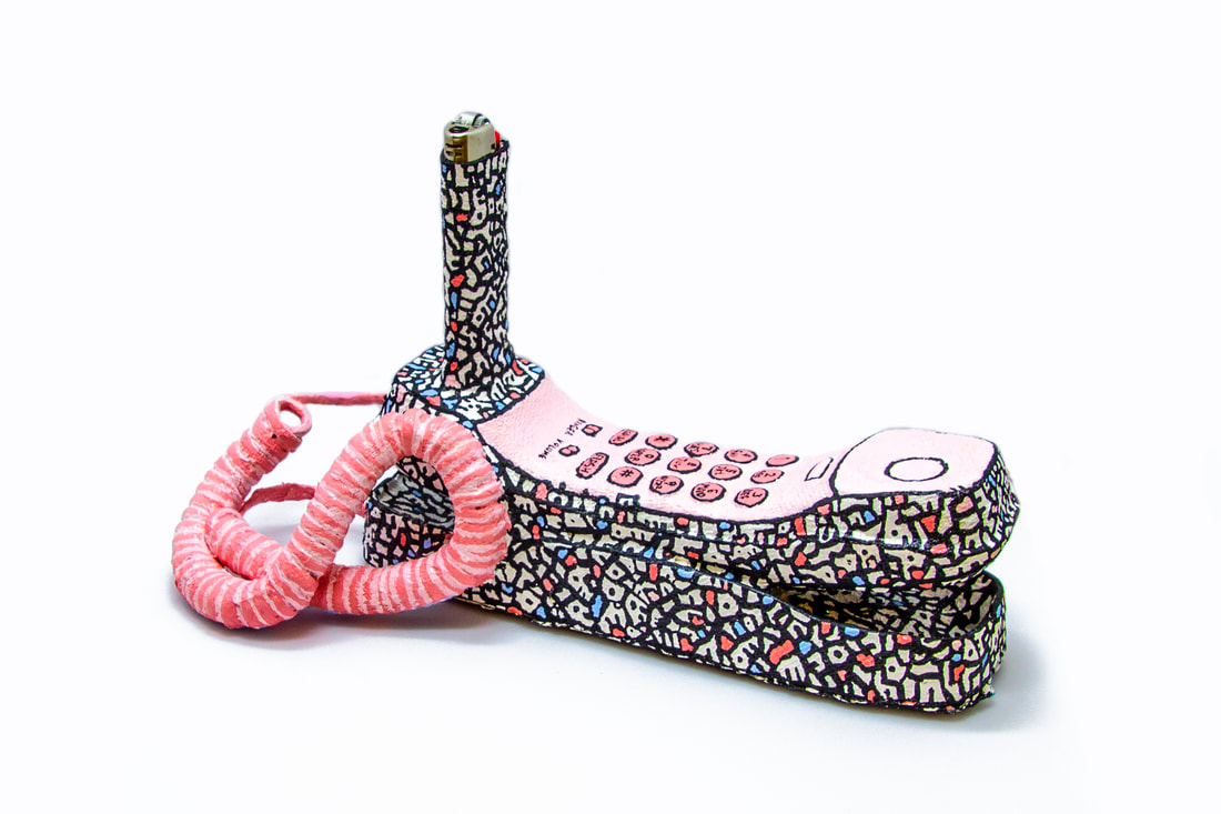 TastesCurated's tweet photo. Don't forget to call your grandma! <3 #SocialDistanacing not #SocialDistancing duh #MyQuarantineInSixWords #christinakenton #landline @monreyesgallery https://t.co/00RoM509fe