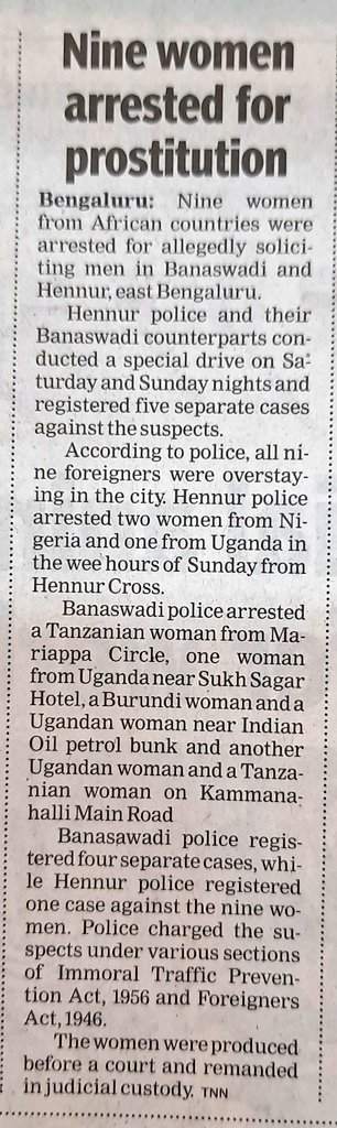 DcpEastBcp's tweet photo. @BlrCityPolice 
@CPBlr @AddlCPEast 

Special drive against foreign nationals indulging in illegal activities by @DCPEASTBCP police teams @banasawadips
@Hennurps @ramamurthyngrps https://t.co/YmVcIt4IaK