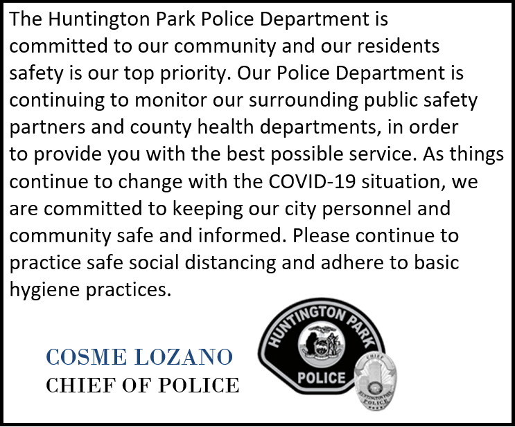 Huntington Park PD tweet media