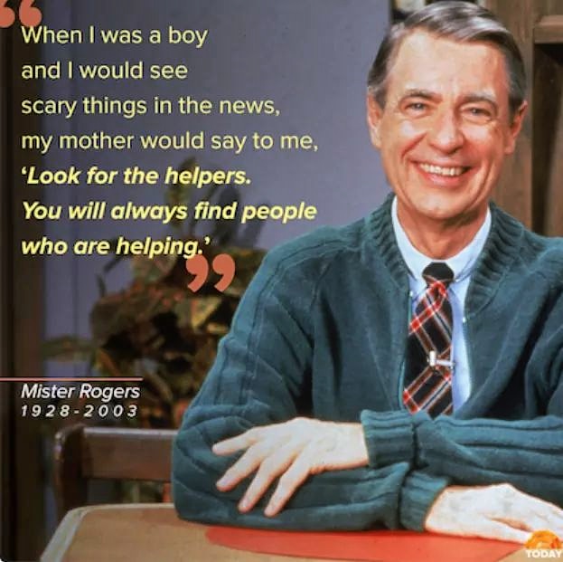 Now, more than ever, we need this reminder. 🙏 ♥️
#beautiful #neighbors #helpful #positivevibes #besafe #community #MrRogers #igbok #youvegotthis #reachout #COVID19