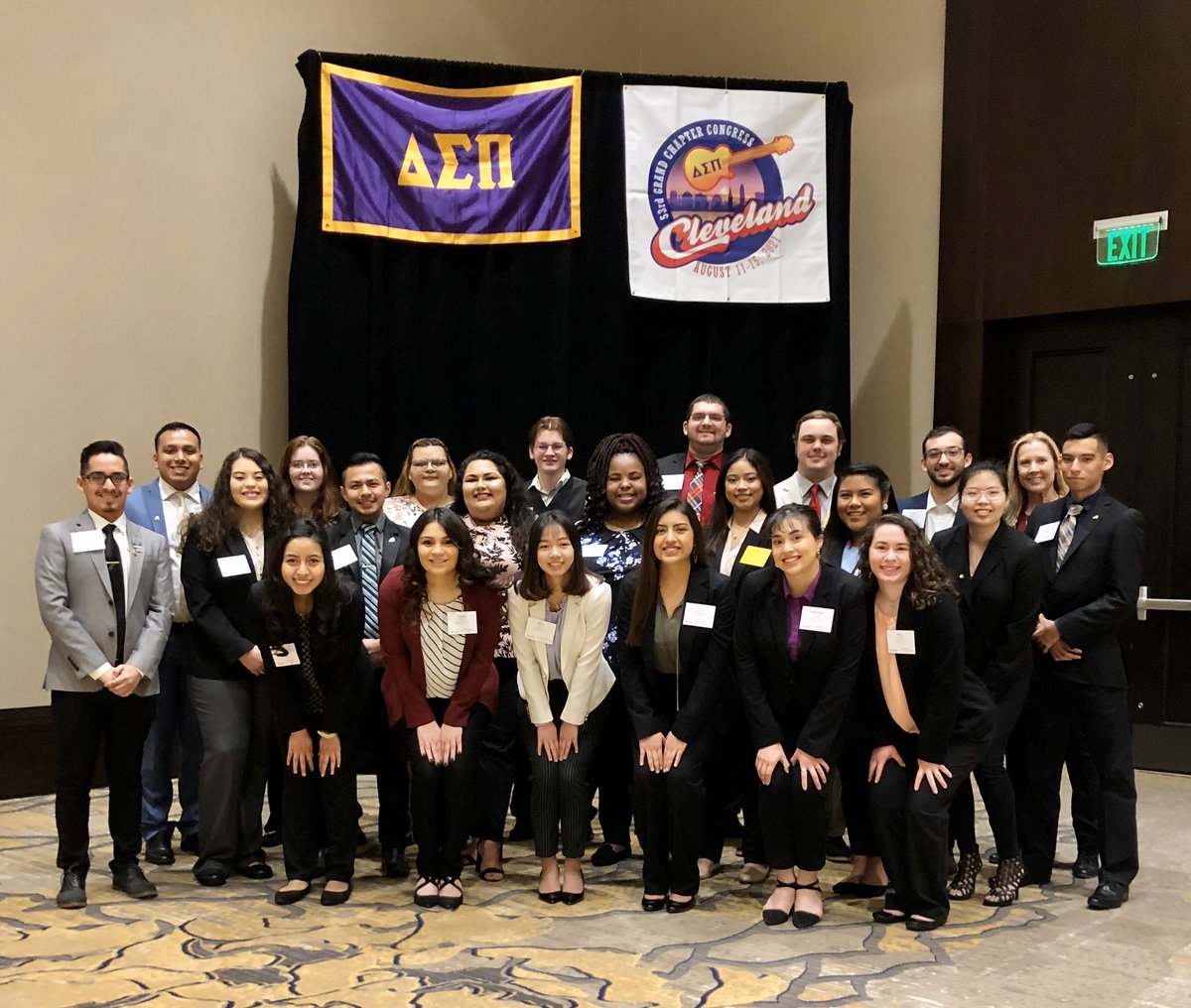 dspetatheta's tweet image. #DSPLEAD The Eta Theta Chapter had a great time at LEAD last weekend!