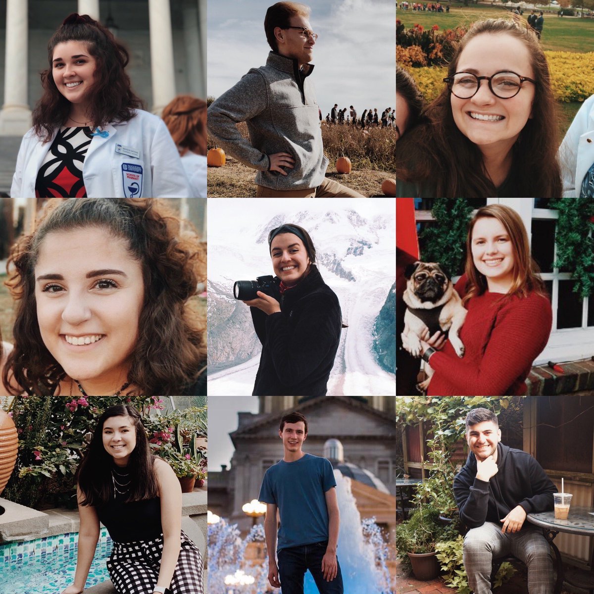 duqkappapsi's tweet photo. Delta Epsilon presents the 2020-2021 E-board! 
Regent: Madison Watkins
Vice Regent: Durrant Carlson
Treasurer: Nina Ricci
Secretary: Mary Kate Modico
Historian: Sophia McCarthy
Chaplain: Sarah Leist
Sgt. At Arms: Isabelle Gamboa
Pledge Educators: Michael Hair &amp; Alex Puleo https://t.co/GtVbKADipU