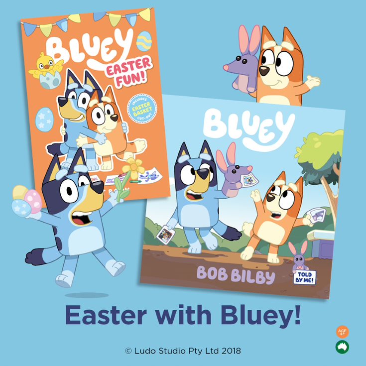 DymocksLC's tweet image. We have ALL NEW Bluey books in store!! Come and grab your copy today!