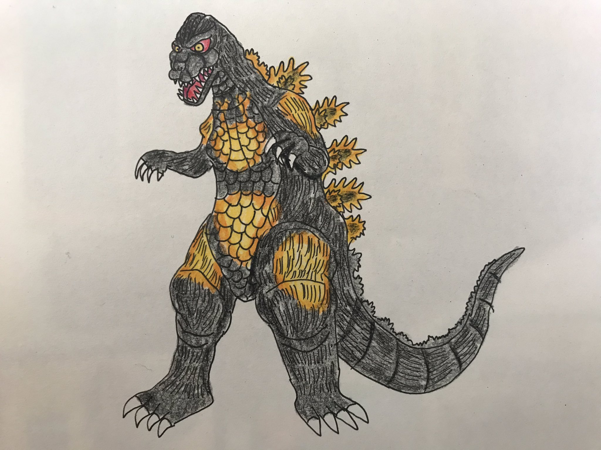 Z ゼータ クロス 特撮コレクター Na Twitteri バーニングゴジラ描きました まさかモンスターバースでもゴジラがバーニング化するとは思わなかった 特撮絵描きさんと繋がりたい バーニングゴジラ Z ゼータ クロス 特撮コレクター Na Twitteri バーニングゴジラ描きました まさかモンスターバースでもゴジラがバーニング化するとは思わなかった 特撮絵描きさんと繋がりたい バーニングゴジラ