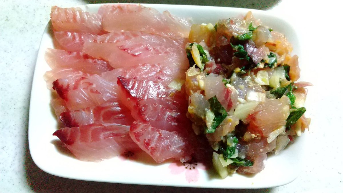 Uzivatel つばめ交通株式会社 Na Twitteru イサキ釣りに行ってきました 結果は大漁 去年は刺身以外に塩焼き なめろうを さてさて今年はどうやって食べようか 皆さんは釣った魚 どうやって食べてますか タクシー タクシー会社 足立区 つばめ