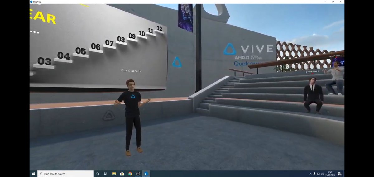 TheGameVeda's tweet image. #V2EC2020 we need to do less of the spiny rotating camera thing for 2D streams of VR conferences and have professional cuts as we would at a real one/keynote, shouldn&apos;t be hard to set up a bot cam to do this 

I am still sleeping though