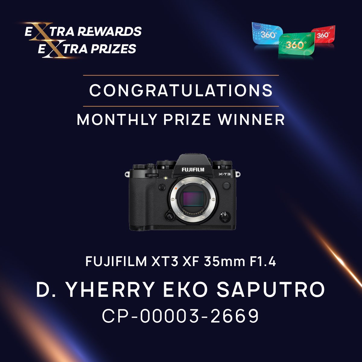 CentralParkMall's tweet photo. EXTRA REWARDS EXTRA REWARDS
Winner Recap
2nd Drawing Monthly Prizes 7 & Grand Prize
-
CONGRATULATIONS !
#centralparkmall #neosohomall #erep https://t.co/7yDL7txSO6
