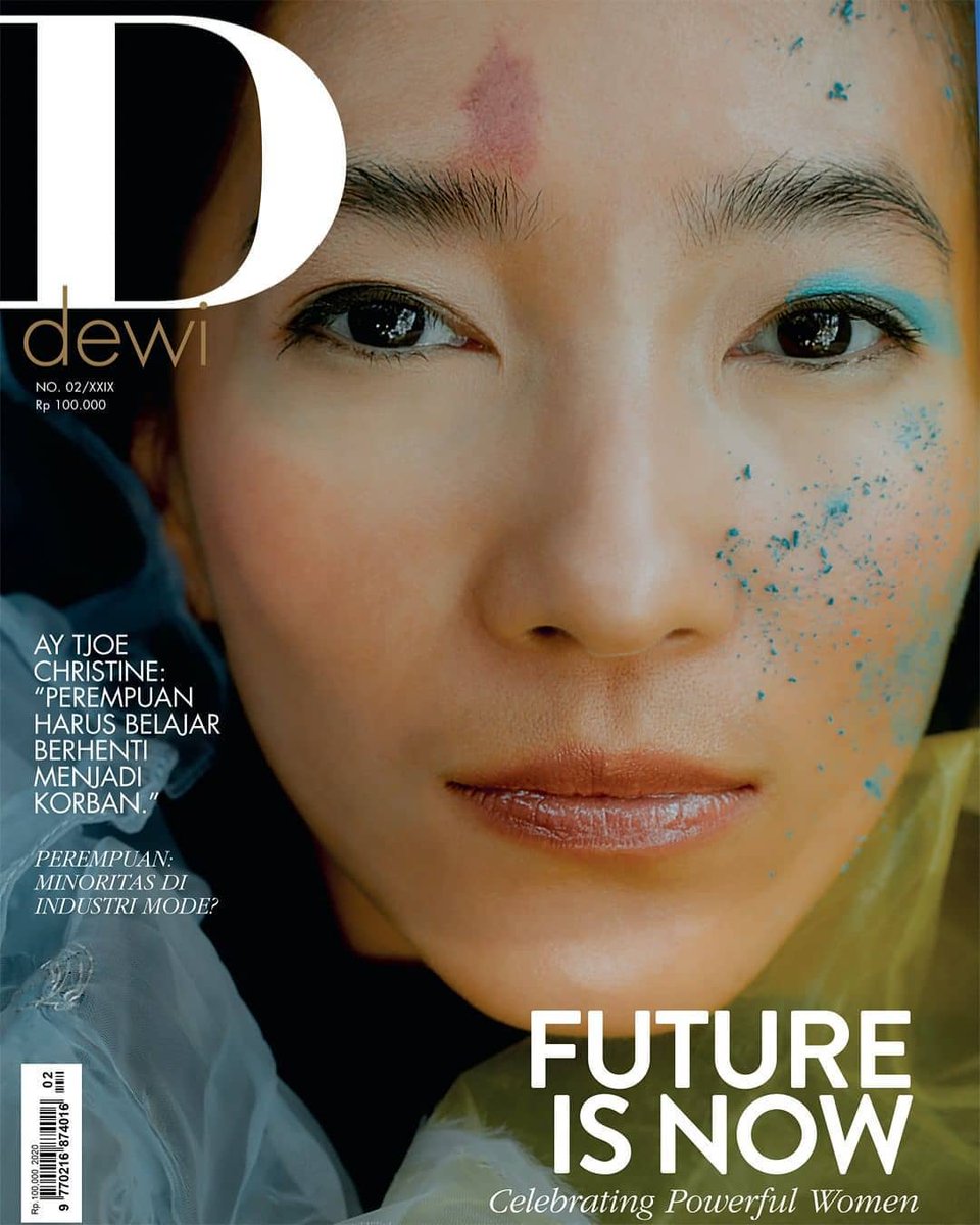#AyTjoeChristine is on the cover of #DEWI <a href="/dewimag/">Dewi Magazine</a> March/April 2020