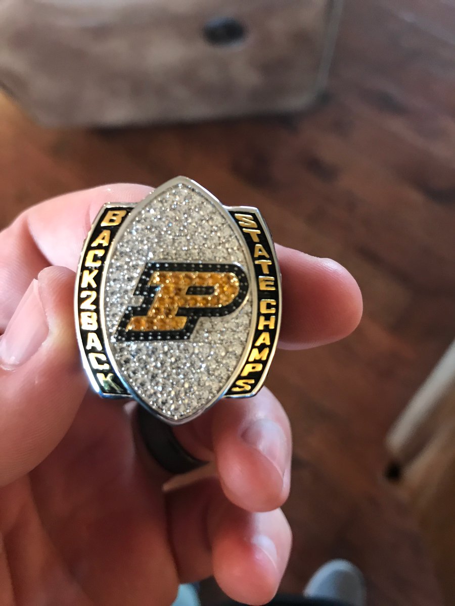 Our 3rd piece of jewelry in 6 years. <a href="/scottsitton/">Scott Sitton</a> always delivers quality. Hope you guys enjoy these. Y’all sure earned them, no doubt about that!