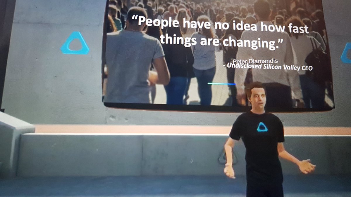 CCCC_9999's tweet image. An example of immersive education at its best - Spending a day with Plato &amp;amp; learning from him amongst others. Great insights into the future of education by @PeterDiamandis. Efkaristo Peter! #VR #V2EC2020