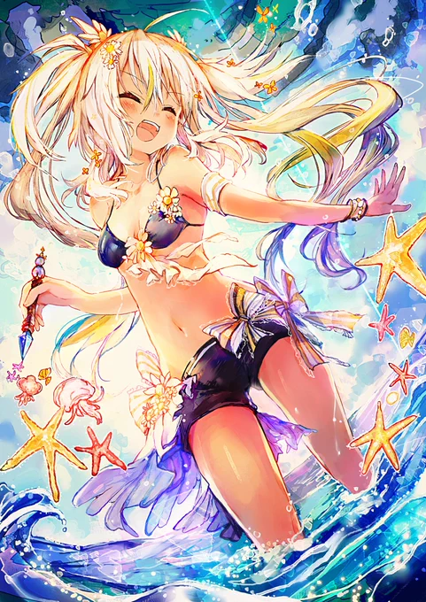 #自分のpixivブクマTOP3をあげる 
2枚がオリジナルのバーチャルアーティスト自画像で1枚はキズナアイちゃんだった!
一次創作の絵をたくさん見てもらえるのありがたいし、他のVの子の姿を描くのも楽しかったからまた挑戦したみ?✨ 