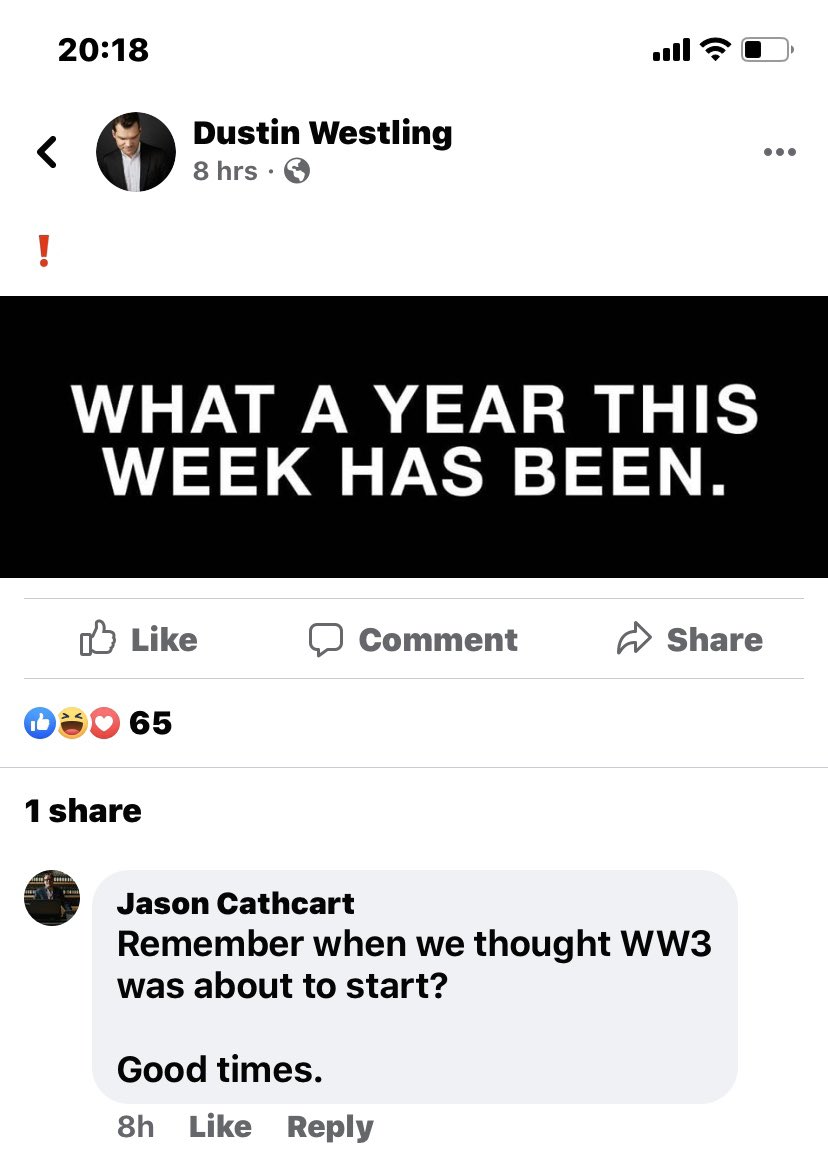 #Covid #EventProfs  HaHa! This Comment.