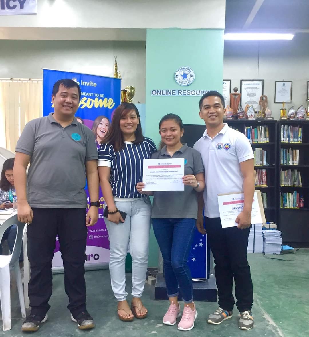 MillerDevPH's tweet photo. ACSAT Job Fair Day last March 6, 2020!

For those who were not able to meet with us there, we are looking for aspiring &amp; passionate SOFTWARE DEVELOPERS to join our team.

Apply now!

Send your resume to career@mllrdev.com

#CareerInCode #CareerAtMllrDev #JobFairDay #ACSAT https://t.co/RIfgrolnIC