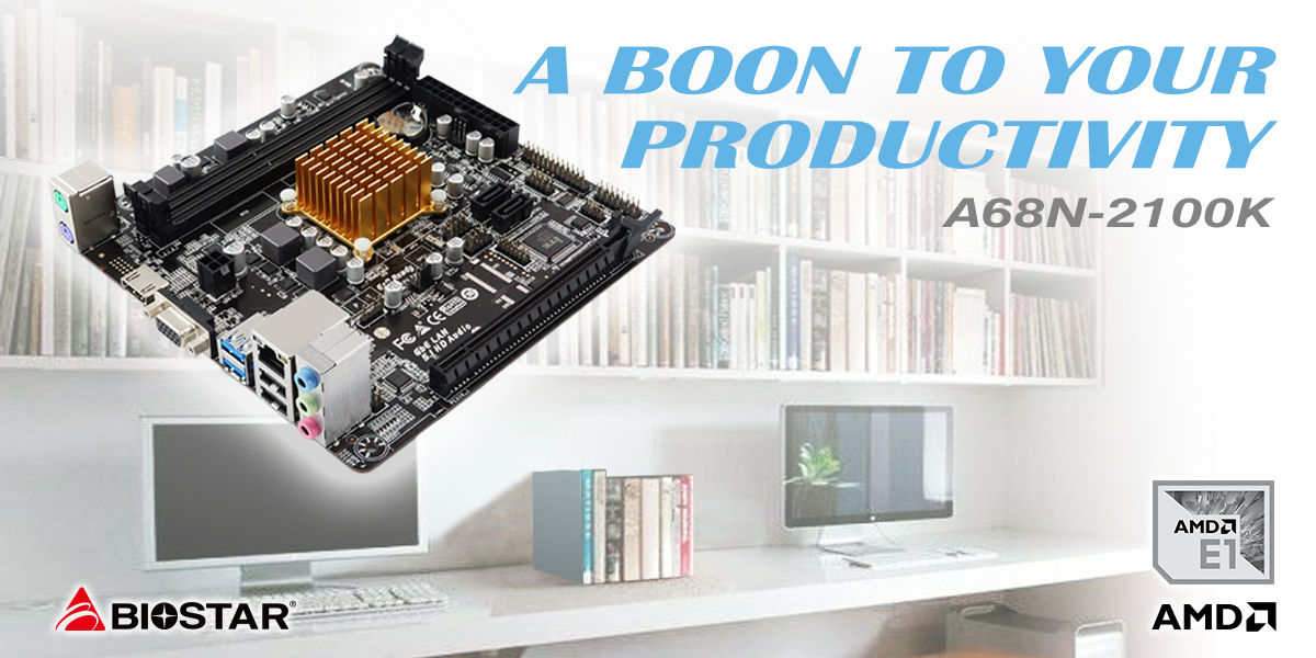 BIOSTAR_Global's tweet image. BIOSTAR A68N-2100K is an integrated motherboard with a sleek space-saving form factor fitting for a small organized dorm room.🤓
More details:
biostarblog.wordpress.com/2020/03/19/bio…
#poweredbybiostar #amd #studentpc #motherboard #pcsetup #htpc #nas #student #miniitx