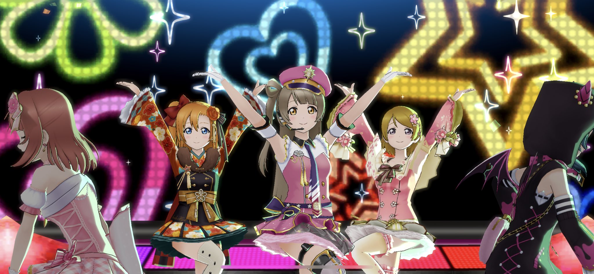 アーリオオーリオ スクスタ色違い衣装いいっすねー 果南マル海未ちゃん善子にこも3凸 だからもらえた