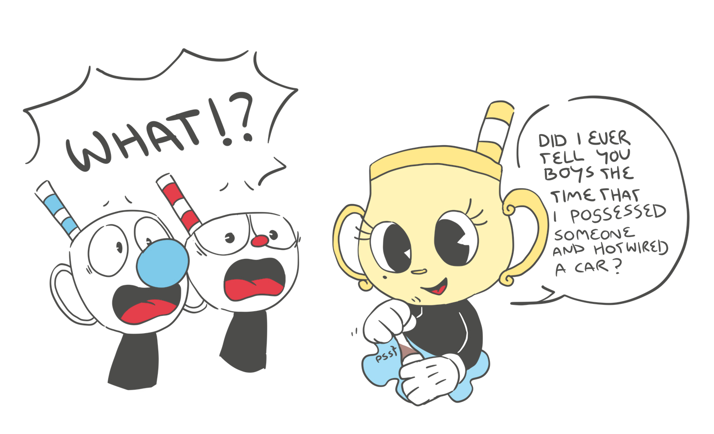 I love T Cuphead and the show! Ms. Chalice as human<3 : r/Cuphead