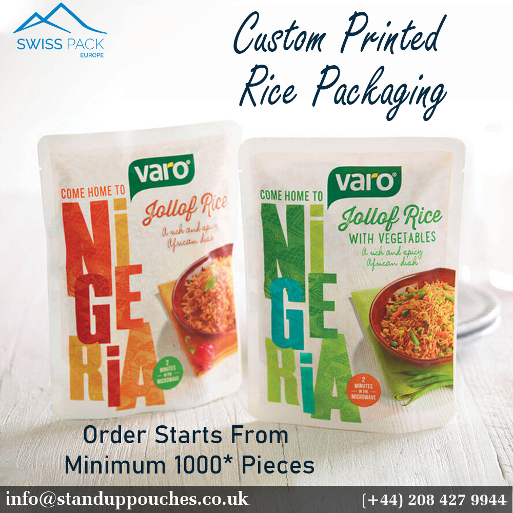 swisspackUk's tweet photo. We offer you to print on #rice #packaging bags with 9 different #colors by using the #printing technology of the #rotogravure. 

#RicePackaging #PackagingBags

📱+ 44 2084279944

📧 info@standuppouches.co.uk https://t.co/YGCLPC3NlZ