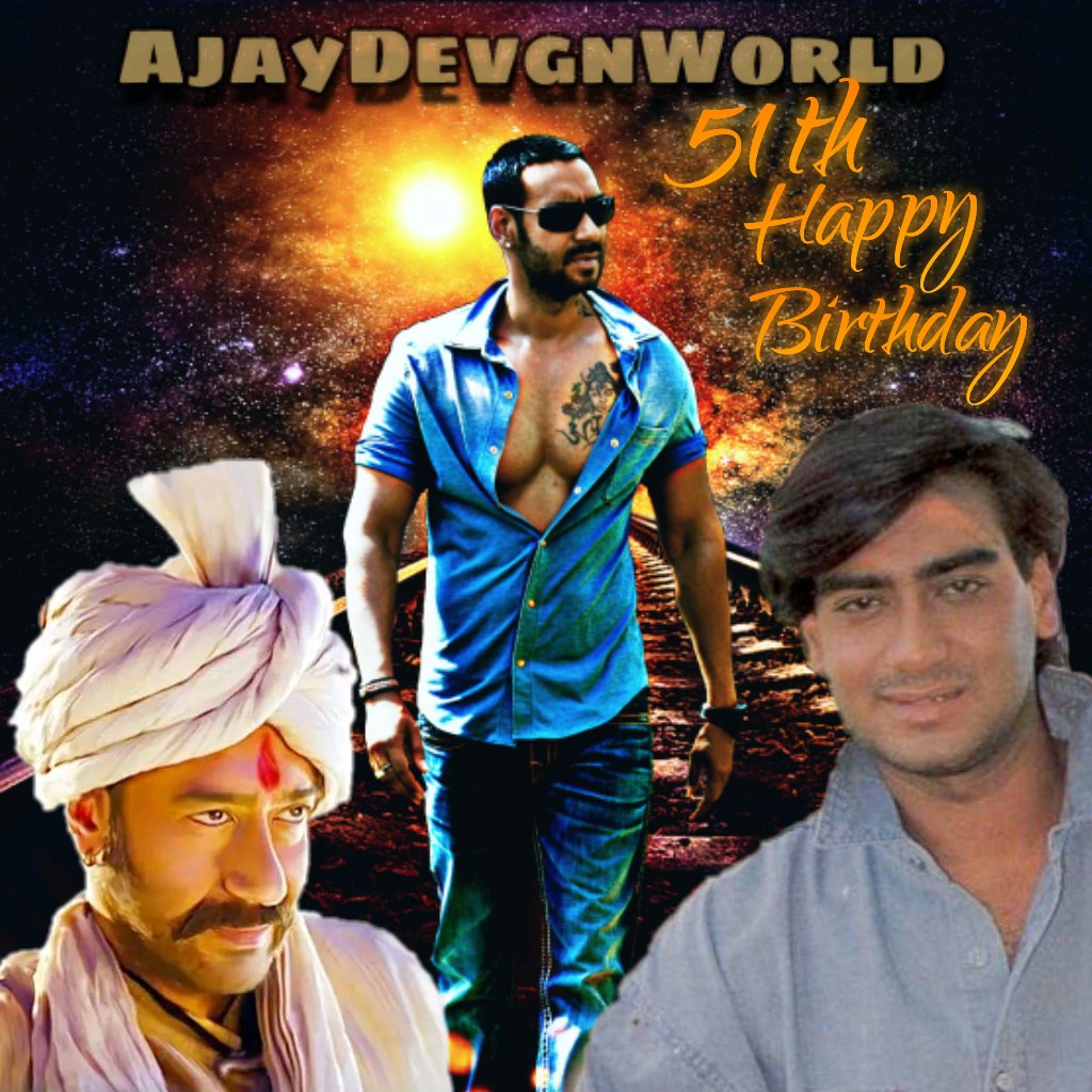 51th Happy Birthday Ajay Devgan Boss 