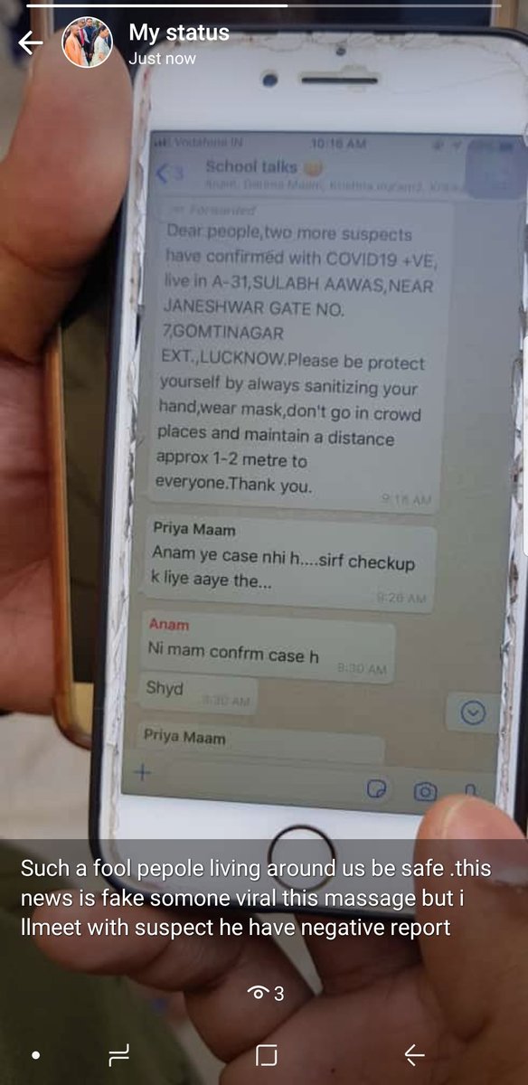 Please be safe with fake pepole who have did not value for other this maasage is totaly fake .<a href="/CoronaVirusTime/">Coronavirus Time</a> <a href="/CMOfficeUP/">CM Office, GoUP</a> <a href="/WHO/">World Health Organization (WHO)</a> <a href="/PMOIndia/">PMO India</a>